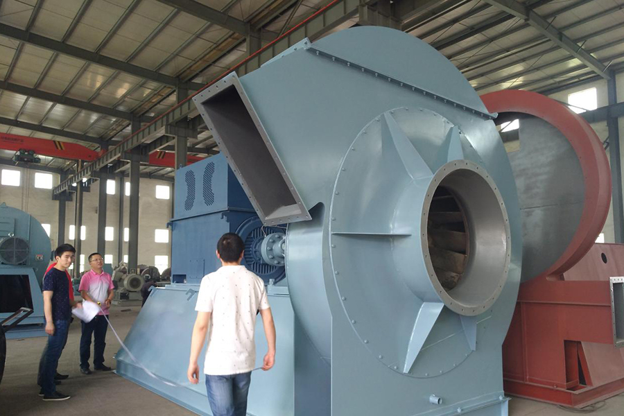 Công nghiệp bảo vệ môi trường - hệ thống xử lý lò quay chất thải rắn và lỏng Quạt hút khói